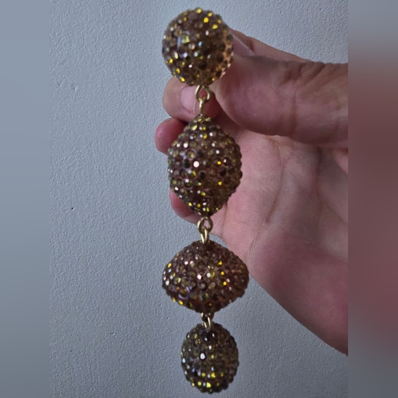 Jcrew sparkly dangle earrings - Picture 3 of 3